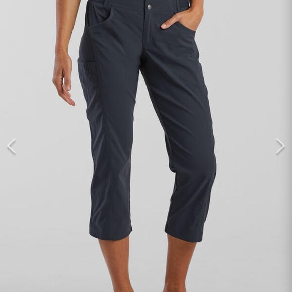 Title Nine Recycled Clamber 2.0 Hiking Capris in Indigo Blue Women's Size 12 - Picture 11 of 11